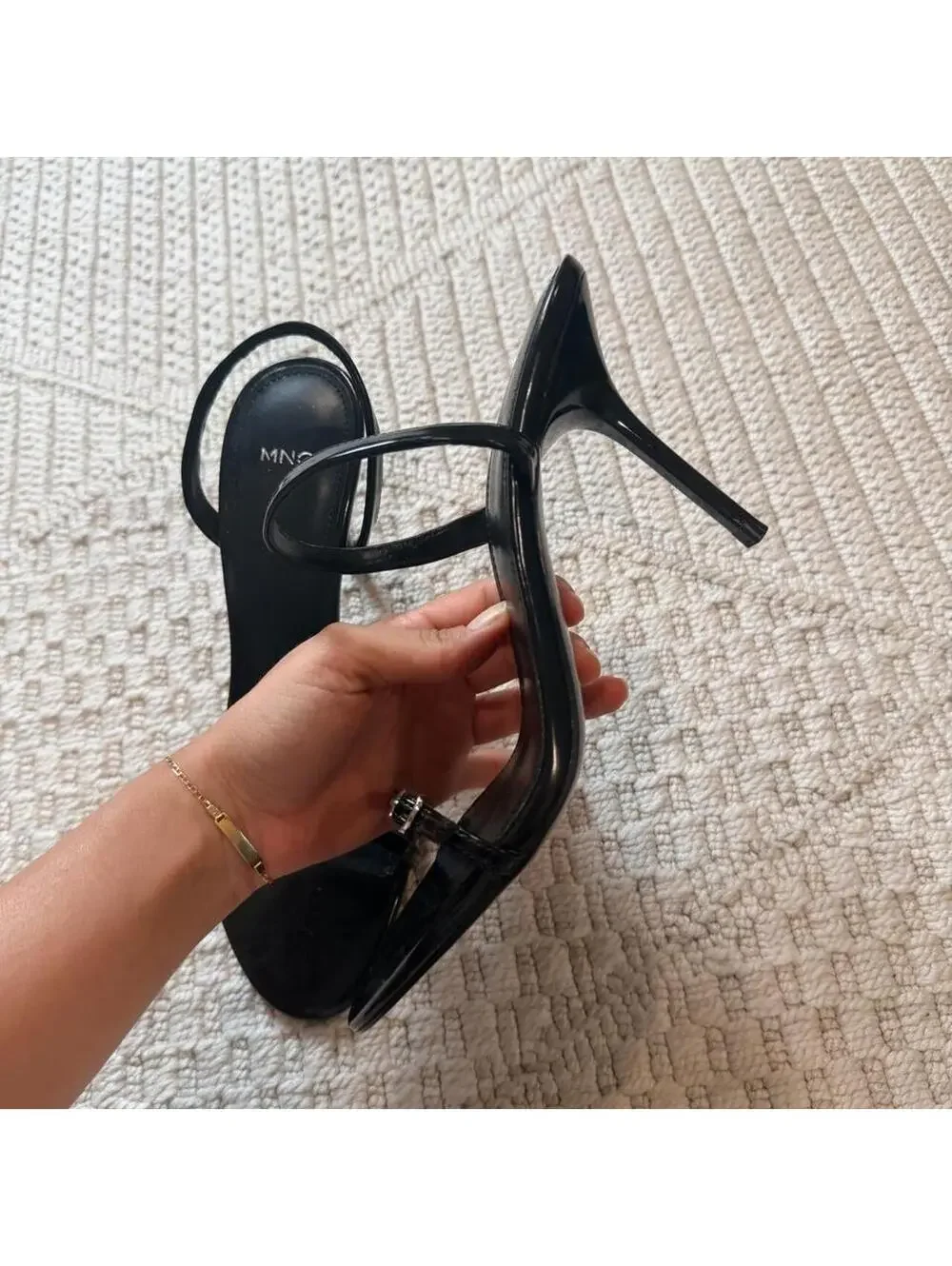 Mango Women’s Stilleto Buckle Heels